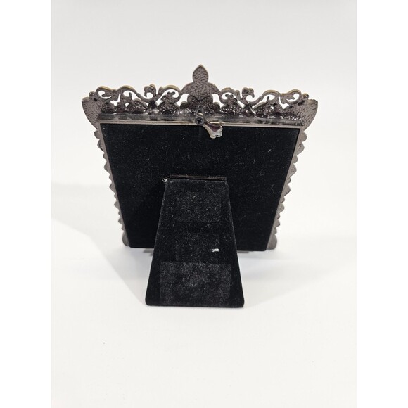 LOT 3 Two's Company Romantic Bohemian 3" Picture Frames Rhinestone Glass Decor - Picture 12 of 12